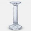 Papillon Living Glass Ribbed Candle Stick Tealight Holders & Candle Holders