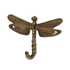 Papillon Living Eclectic Mix Dragonfly Wall Hook