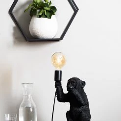 Papillon Living Jasper Monkey Lamp Black Wall Lights, Table Lamps & Suspension Lights 8 Papillon Living Jasper Monkey Lamp Black Wall Lights, Table Lamps & Suspension Lights