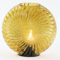 Papillon Living Wall Lights, Table Lamps & Suspension Lights Milado Glass Table Lamp Yellow