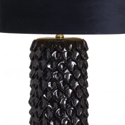 Papillon Living Black Orchid Table Lamp