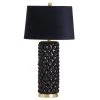 Papillon Living Black Orchid Table Lamp
