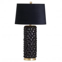 Papillon Living Black Orchid Table Lamp