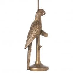 Papillon Living Gold Parrot Table Lamp Wall Lights, Table Lamps & Suspension Lights