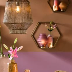 Papillon Living Gio Ceiling Light Antique Bronze Small