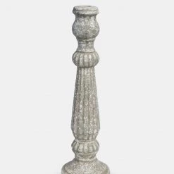 Papillon Living Stone Candlestick 52cm 200531 Tealight Holders & Candle Holders