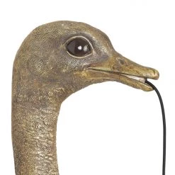 Papillon Living Large Bronze Ostrich Wall Light Wall Lights, Table Lamps & Suspension Lights