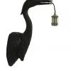 Papillon Living Crane Wall Light Matt Black Exclu Bulb Wall Lights, Table Lamps & Suspension Lights