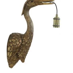 Papillon Living Wall Lights, Table Lamps & Suspension Lights Crane Wall Light Bronze Excl Bulb