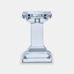 Papillon Living Crystal Candlestick 19cm 210565 Tealight Holders & Candle Holders