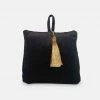 Papillon Living Velvet Black Door Stop Eclectic Mix