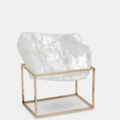 Papillon Living Sculpture Natural Selenite Decoration