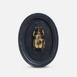 Papillon Living Beetle Plaque No7 210223 Wall Decoration