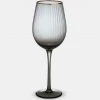 Papillon Living Italia Smoked Wine Glass 200221 Glassware & Barware