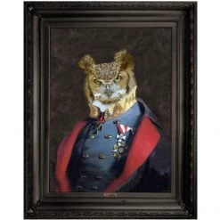 Papillon Living Canvas Grandfather Olaf Print