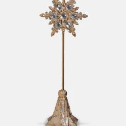 Papillon Living Eclectic Mix Decorative Gold Star On Stand
