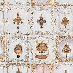 Papillon Living ANNA's JEWELRY Neutral Wallpaper
