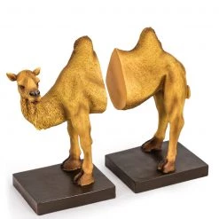 M&R Camel Bookends On Base Eclectic Mix