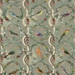 Papillon Living COUNTESSE'S AVIARIUM Neutral Wallpaper