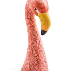 Papillon Living Vases & Pots Large Ceramic Pink Flamingo Vase