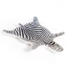 Papillon Living Ceramic Zebra Hide Pattern Trinket Plate