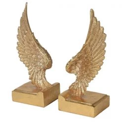Papillon Living Eclectic Mix Pair Of Gold Wings