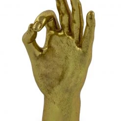 Papillon Living Gold "OK" Hand Figure Fl105