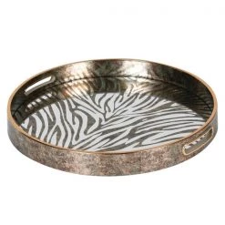 Papillon Living Zebra Tray