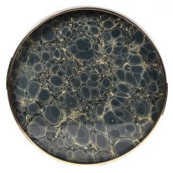Papillon Living Mottled Marble Effect Tray FXH034 Trays