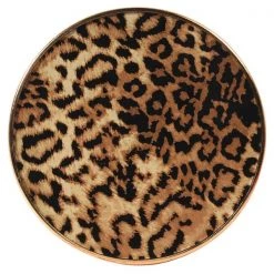 Papillon Living Set Of 4 Leopard Print Coasters FXH049 Glassware & Barware