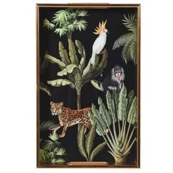 Papillon Living Set Of 2 Oblong Animal Trays