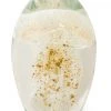 Papillon Living Jellyfish Clear Gold Leaf Paperweight Eclectic Mix