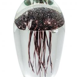 Papillon Living Jellyfish Paperweight Purple