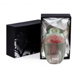 Papillon Living Jellyfish Rose Glass Paperweight Eclectic Mix