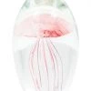 Papillon Living Jellyfish Rose Glass Paperweight Eclectic Mix