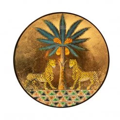 Papillon Living Trays Glass Plate Zagara Round 2179