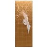 Papillon Living Wall Decoration Gold Pannelled Picture Of White Bird