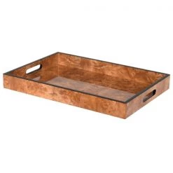 Papillon Living Brown Marble Effect Tray