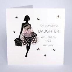 Papillon Living Daughter With Love Feathers