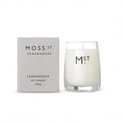 Papillon Living Moss St Lemongrass Candle 320g