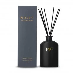 Papillon Living Scented Candles, Room Diffusers & Incense Moss St Sage & Cedar Diffuser 275ml