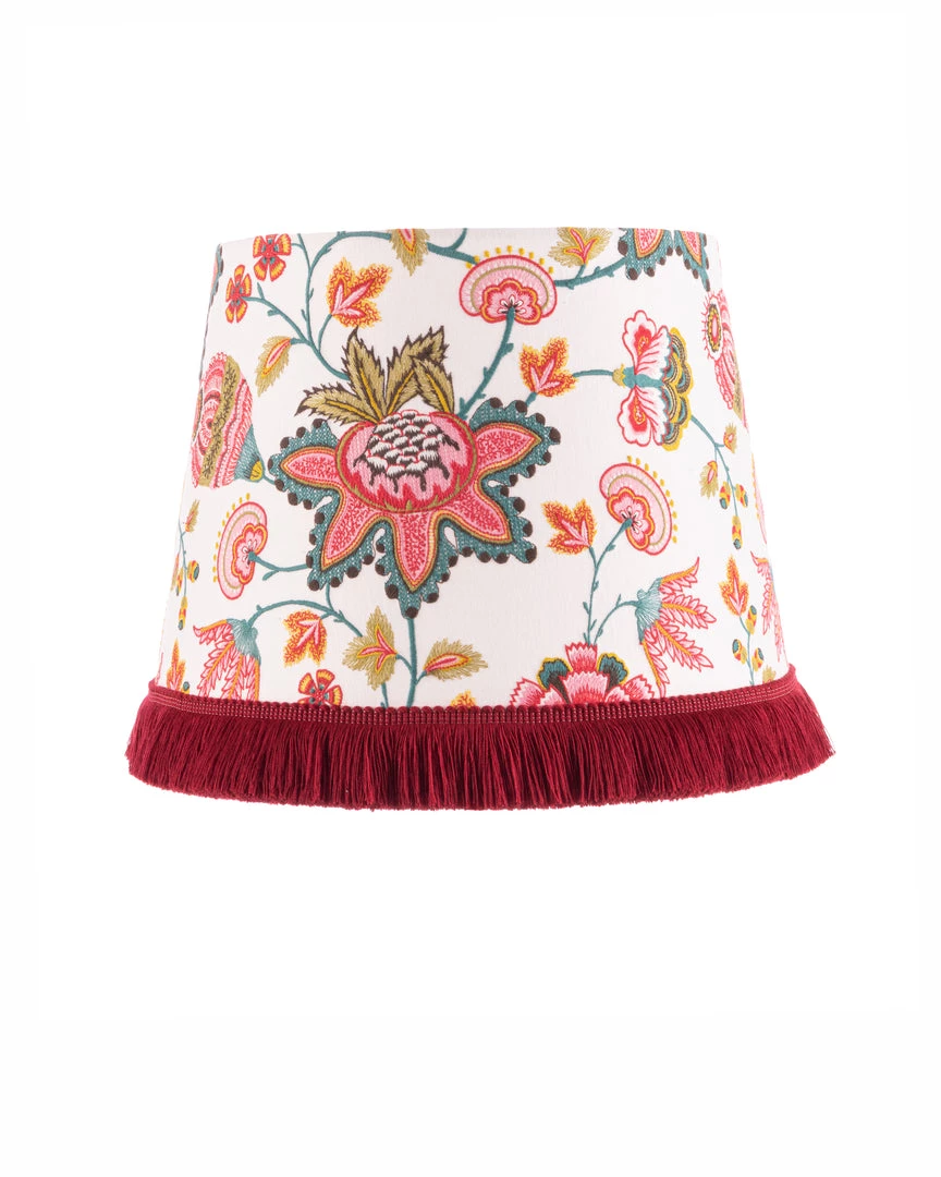 Papillon Living Lampshades MIDSUMMER FLORAL EMBROIDERED Lampshade 1 Papillon Living Lampshades MIDSUMMER FLORAL EMBROIDERED Lampshade