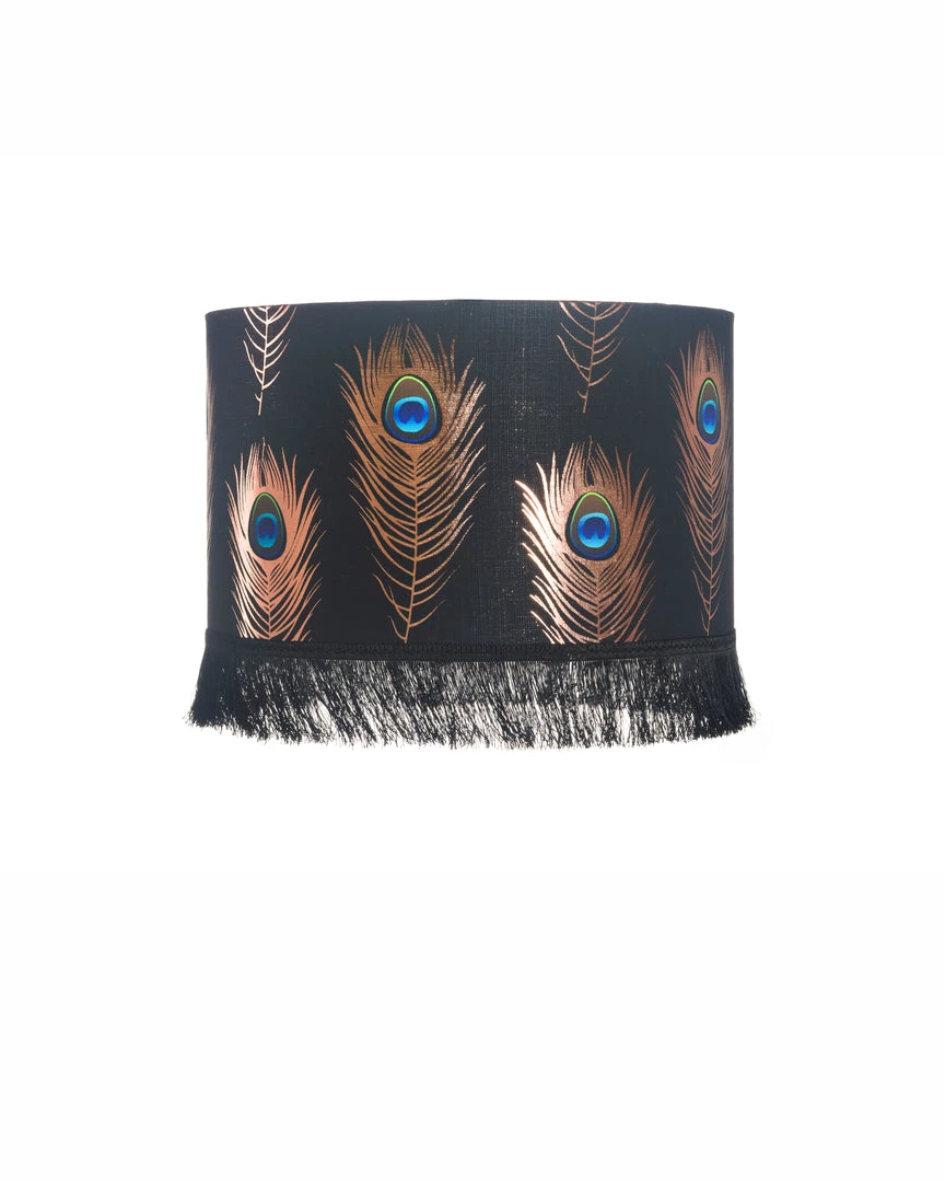 Papillon Living PEACOCK FEATHERS Lampshade Lampshades 2 Papillon Living PEACOCK FEATHERS Lampshade Lampshades