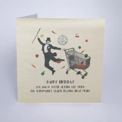 Papillon Living Supermarket Music Card