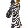 Papillon Living Ceramic Zebra Head Vase Vases & Pots