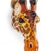 Papillon Living Ceramic Giraffe Head Wall Vase