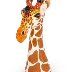 Papillon Living Ceramic Giraffe Head Vase