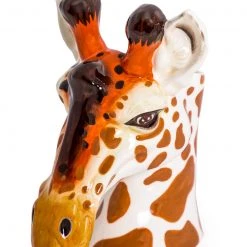 Papillon Living Vases & Pots Ceramic Giraffe Head Pot/Vase Sd40