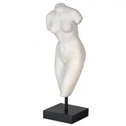 Papillon Living Faux Marble Female Torso