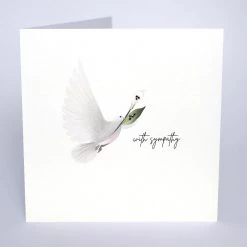 Papillon Living Greeting Cards & Papillon Gift Cards Sympathy Dove